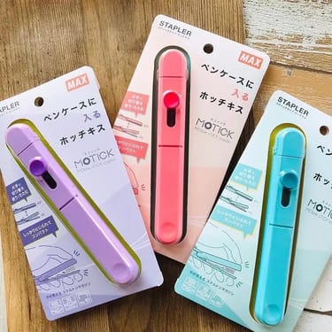 Max HD-10SK 輕巧筆型釘書機 (可釘20頁) [配合10-1M釘使用]