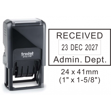 【訂造】Trodat 日期+自定內容 原子印 #4750