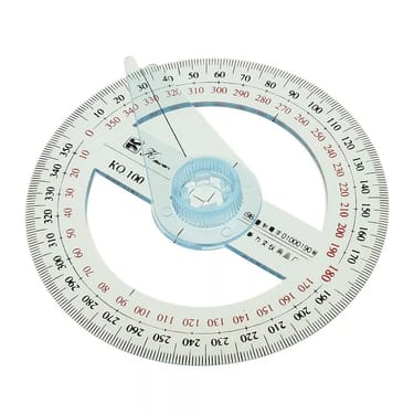 全圓量角器 10cm KQ-100