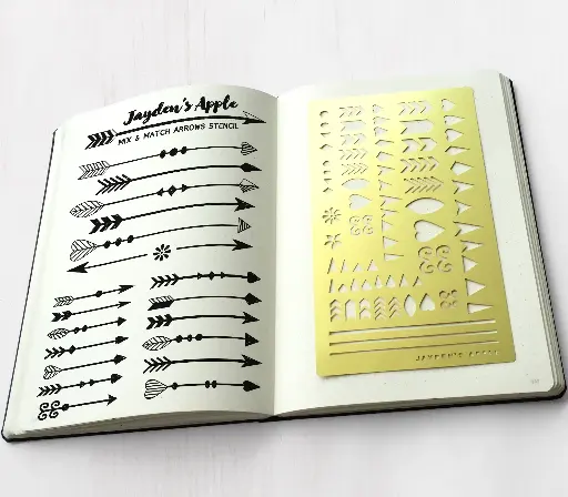 JA Journal Stencil - Arrows
